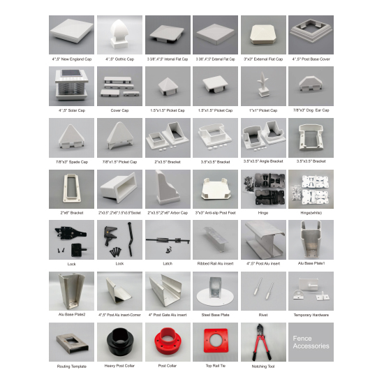 Mga Kagamitan sa PVC Fence Panels