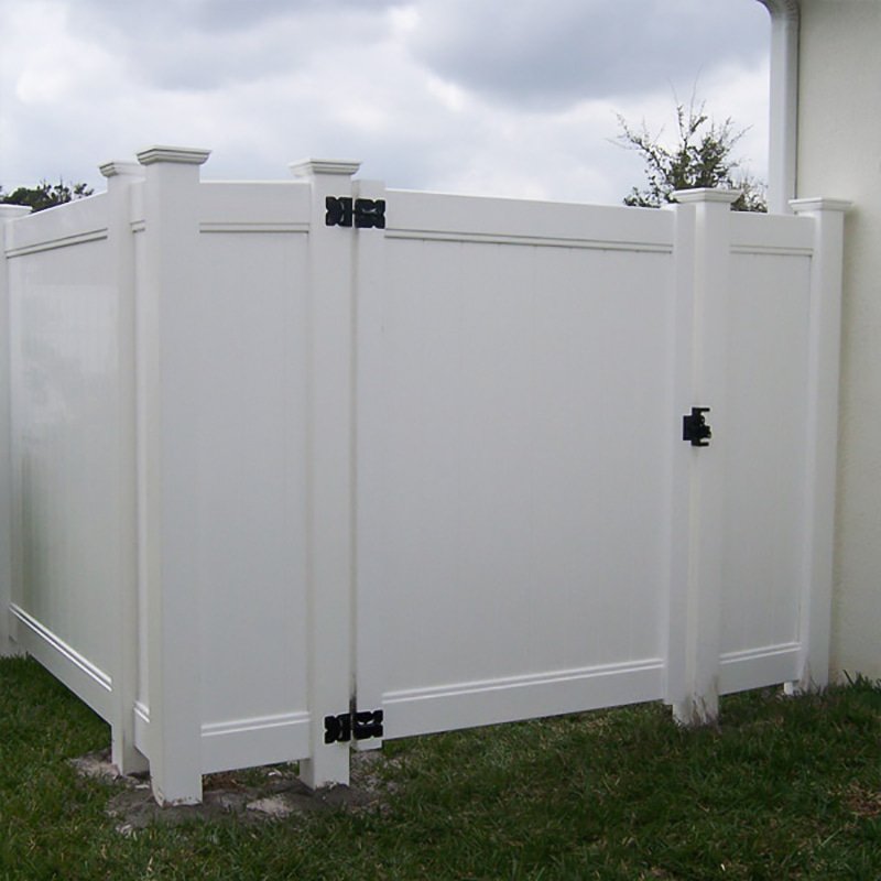 PVC Fence Single Gate suit para sa bawat estilo